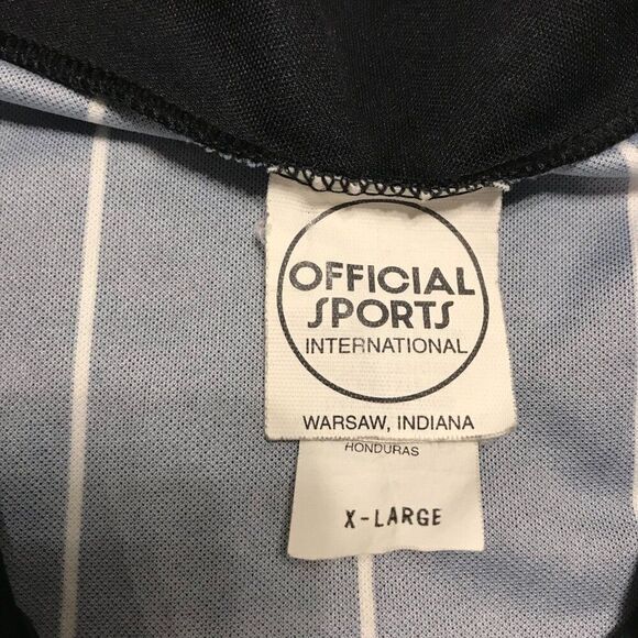 Soccer Referee‎ Jersey Men's XL Official Sports Pro Style Short Sleeve Black - Picture 5 of 5